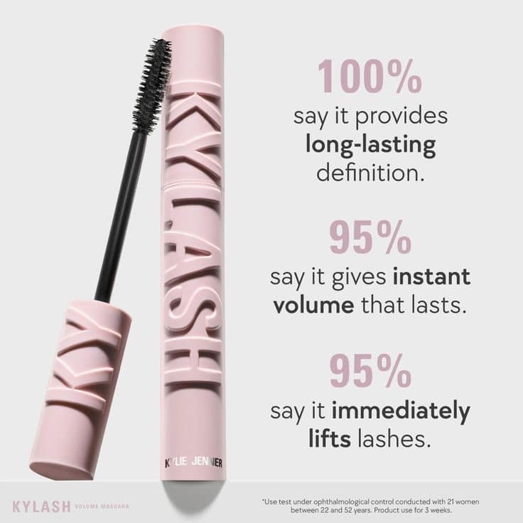 ریمل کایلش Kylie Cosmetics