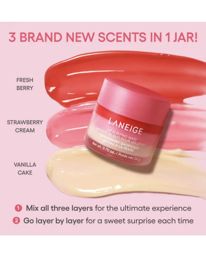 ماسک لب شبانه Laneige