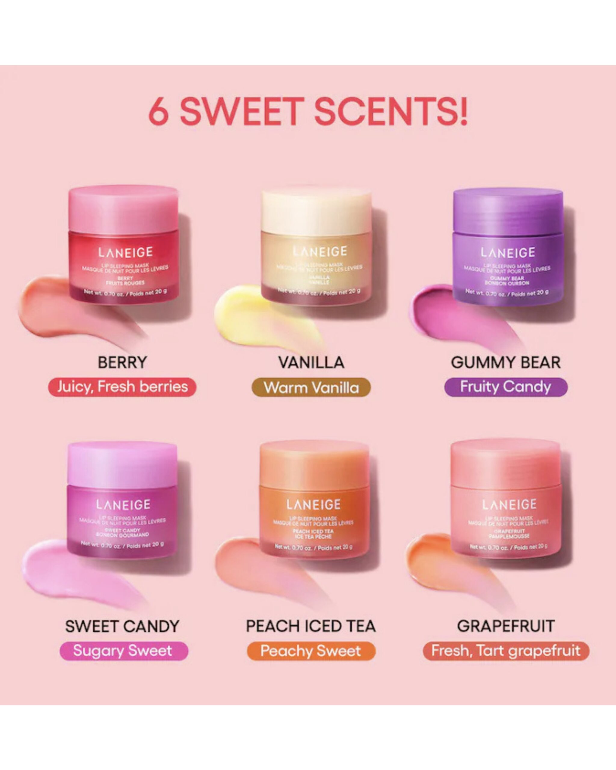 ماسک لب شبانه Laneige