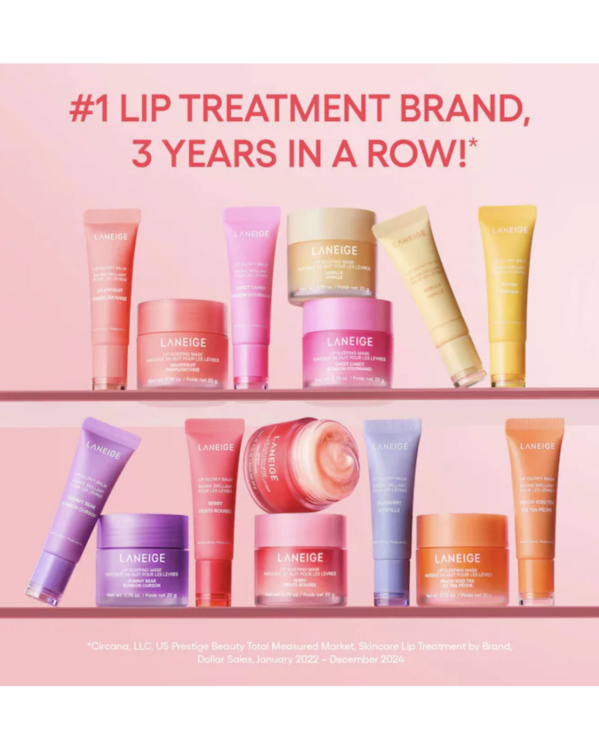 ماسک لب شبانه Laneige