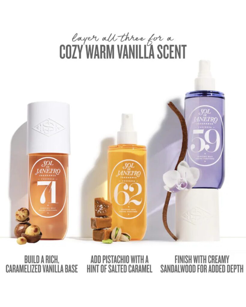 میست بدن و مو Cheirosa 71 برند Sol De Janeiro