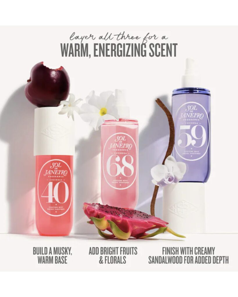 میست بدن و مو Cheirosa 40 برند Sol De Janeiro