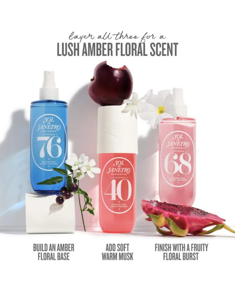 میست بدن و مو Cheirosa 76 برند Sol De Janeiro