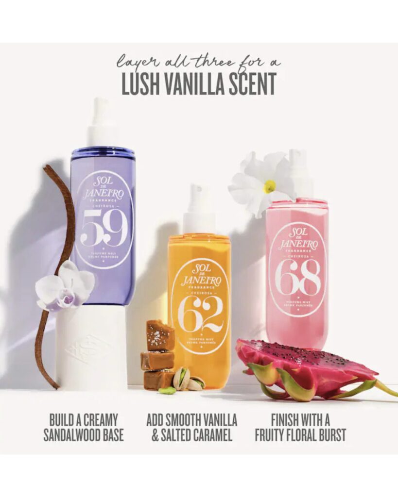 میست بدن و مو Cheirosa 59 برند Sol De Janeiro