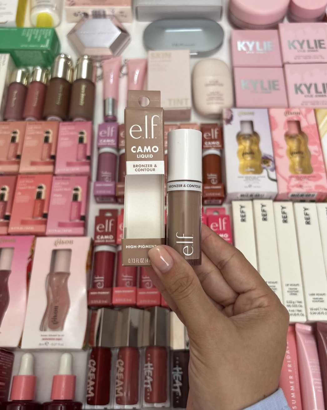 برنزر و کانتور مایع elf cosmetics
