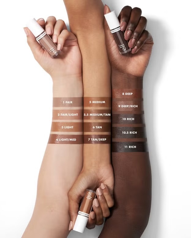 برنزر و کانتور مایع elf cosmetics