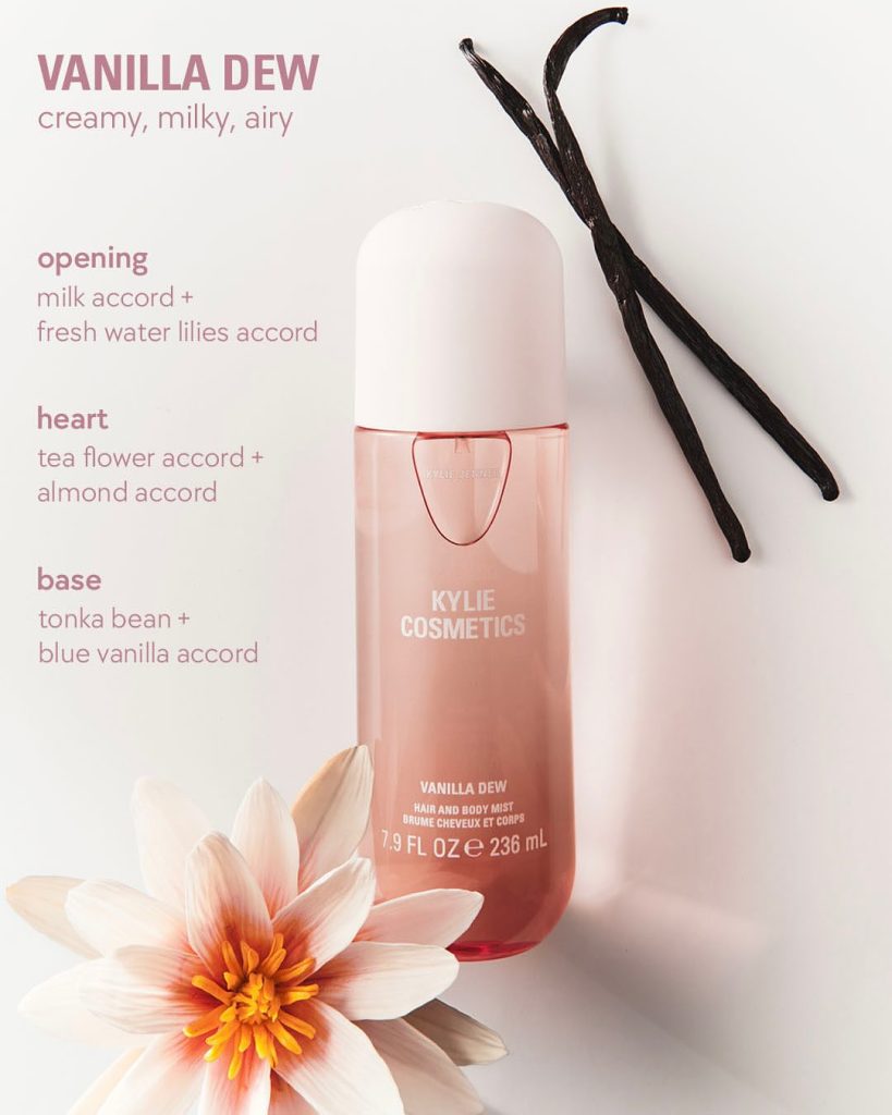میست بدن و مو وانیلی Kylie Cosmetics