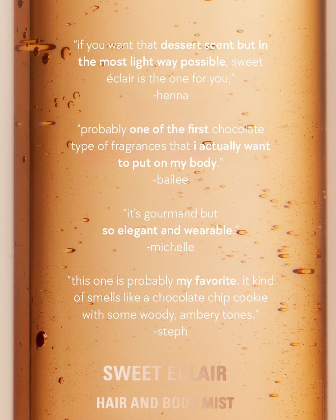 میست بدن و مو شیرینی اِکلِر Kylie Cosmetics