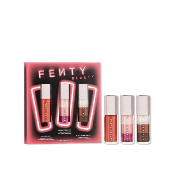 پک سه عددی لیپ گلاس Fenty Beauty(تولید محدود)