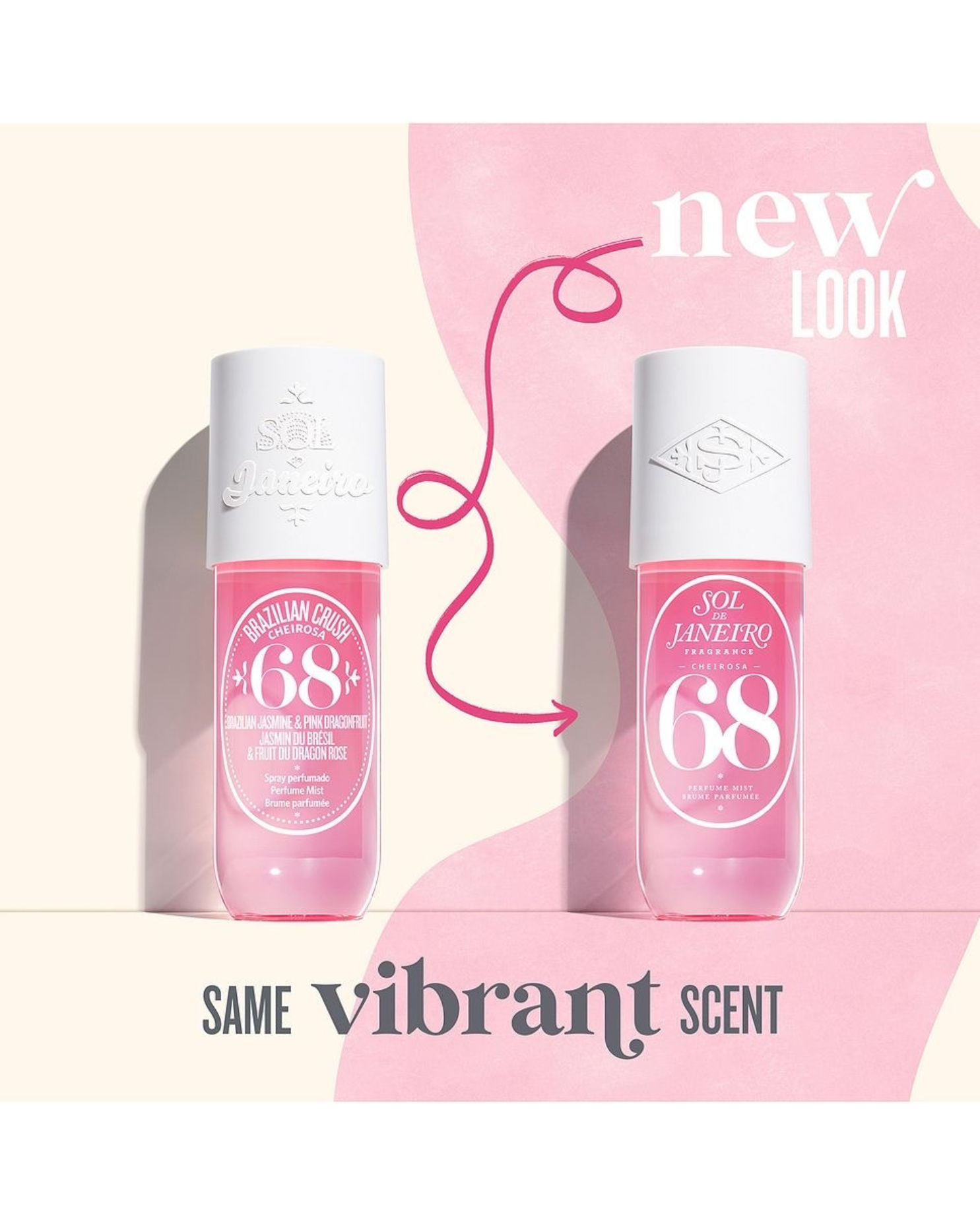 میست بدن و مو Cheirosa 68 برند Sol De Janeiro