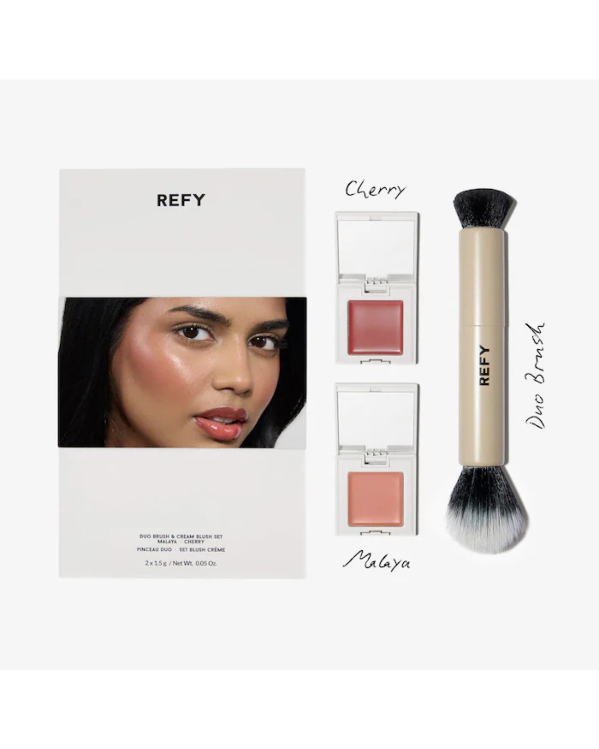 ست براش و رژگونه Refy (محدود)